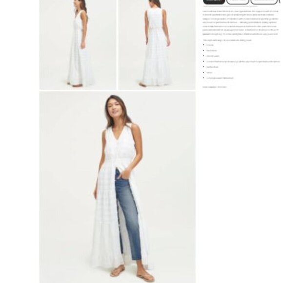 Splendid Northstar Maxi Dress - Nordstrom - Size Small NWOT - Picture 3 of 13